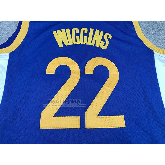 Maglia
 Andrew Wiggins NO 22 Golden State Warriors Icon Blu
